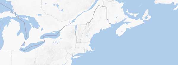 Map of New England