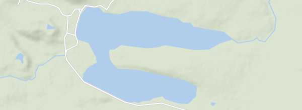Map of Lake Caviahue
