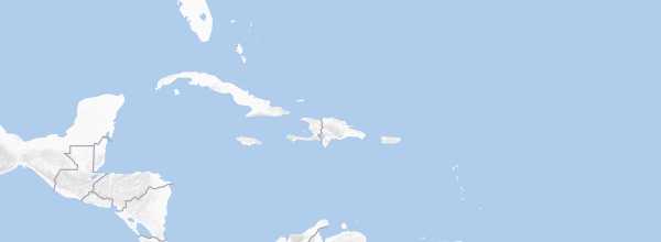 Map of Antilles