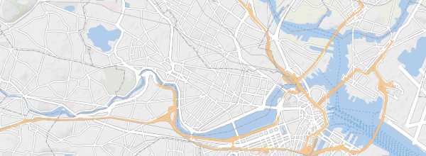 Map of Cambridge (Massachusetts)