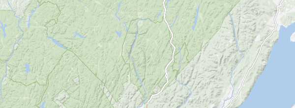Map of Jacques-Cartier National Park