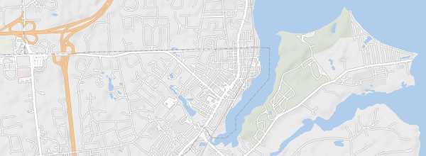 Map of East Greenwich