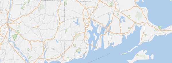 Map of Rhode Island
