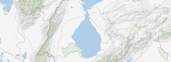 Map of Lake Maracaibo
