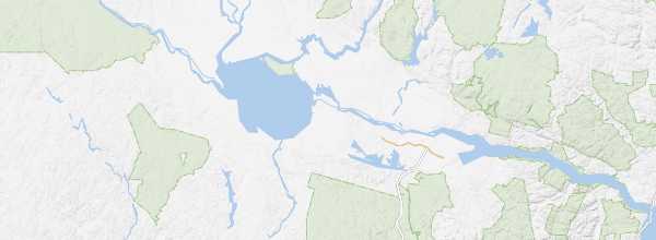 Map of Saguenay–Lac-Saint-Jean