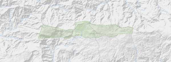 Map of La Visite National Park