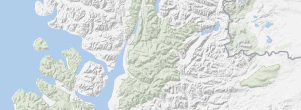 Map of Queulat National Park