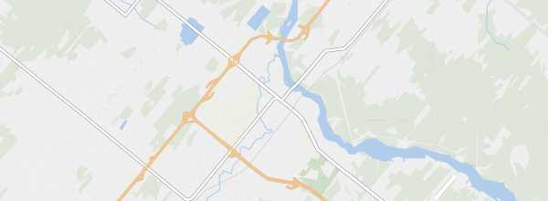 Map of Drummondville