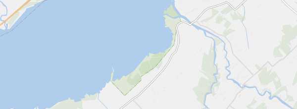 Map of Baie-du-Febvre Interpretation Centre