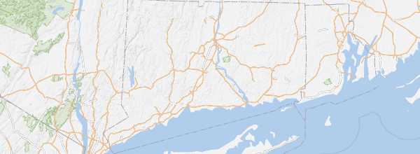 Map of Connecticut