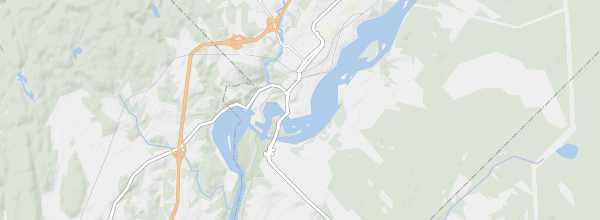 Map of Shawinigan