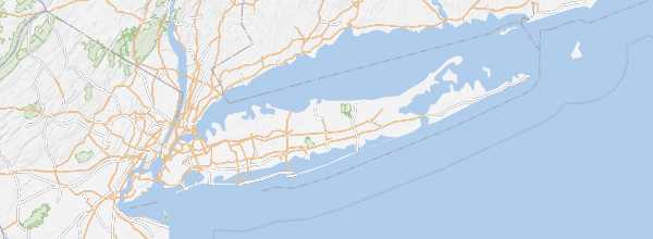 Map of Long Island