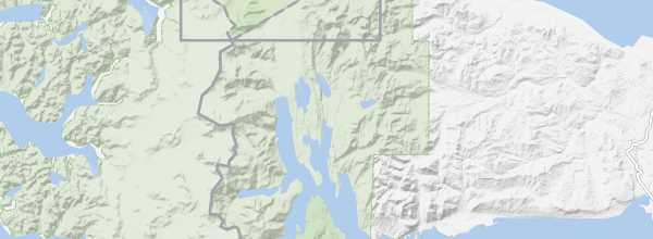 Map of Los Glaciares National Park