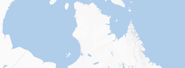 Map of Northern Quebec