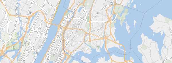 Map of The Bronx