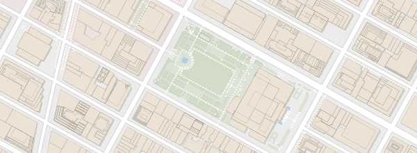 Map of Bryant Park