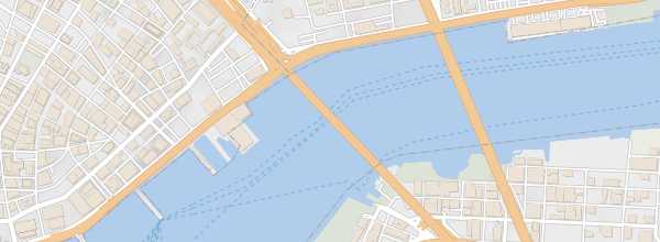 Map of Brooklyn Bridge