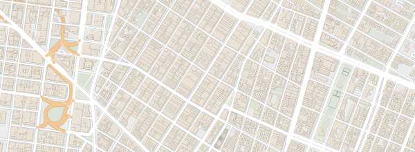 Map of SoHo (New York)