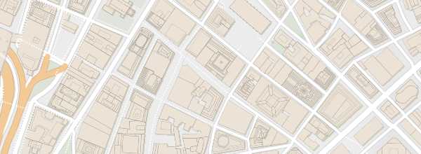 Map of Wall Street
