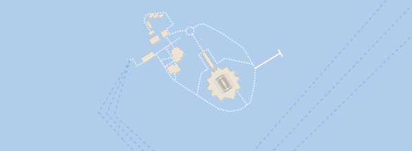 Map of Statue of Liberty