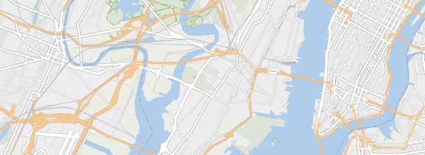 Map of Jersey City