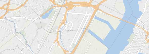 Map of Newark Liberty International Airport