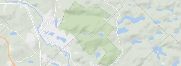 Map of Val-David-Val-Morin Regional Park