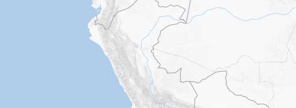 Map of Peruvian Amazon