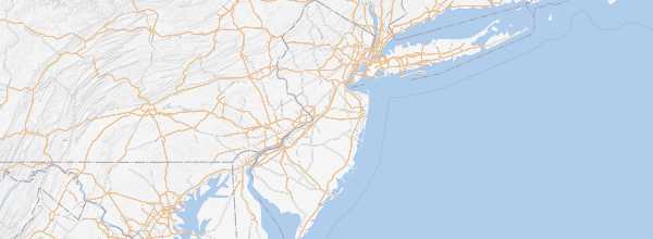 Map of New Jersey