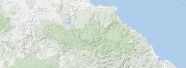 Map of Alejandro de Humboldt National Park
