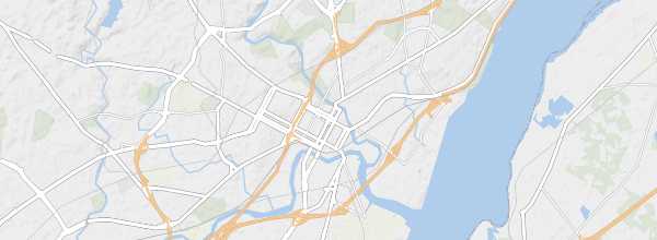 Map of Wilmington (Delaware)