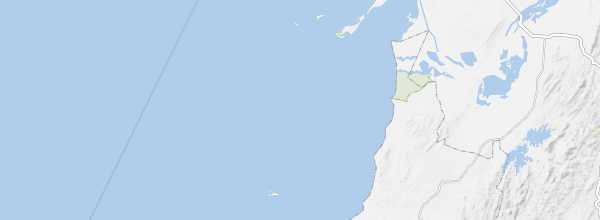 Map of Rosario Islands