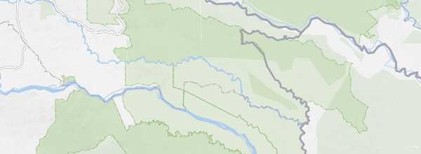 Map of Cuyabeno Reserve