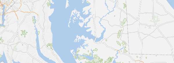 Map of Eastern Shore
