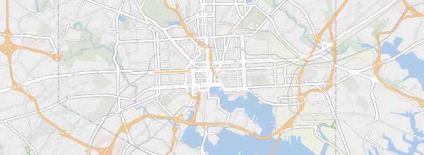 Map of Baltimore