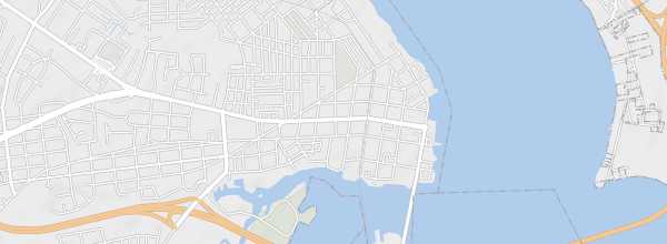 Map of New Bern