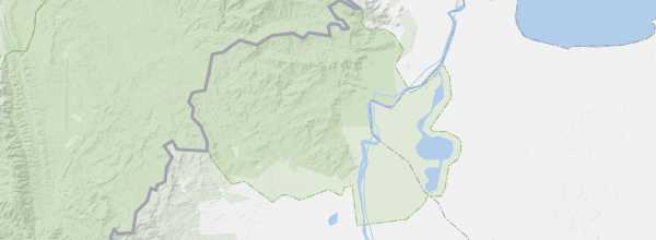 Map of Los Katios National Park