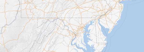 Map of Maryland