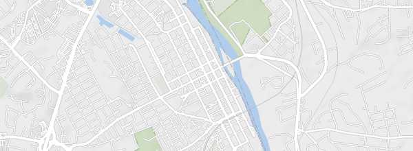 Map of Fredericksburg