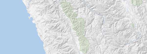 Map of Huascarán National Park