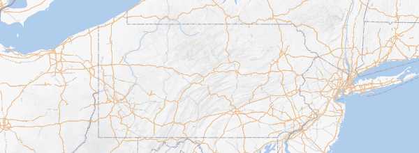 Map of Pennsylvania