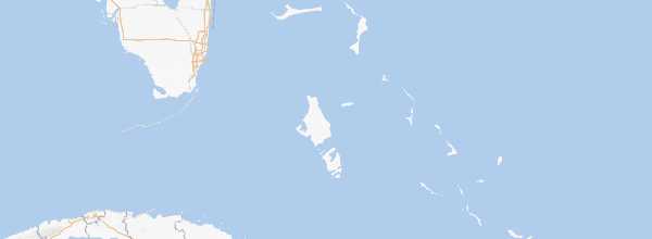 Map of Bahamas