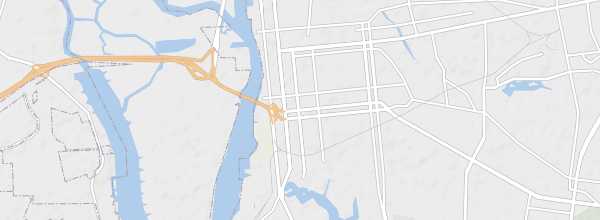 Map of Wilmington (North Carolina)