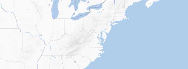 Map of Appalachian Trail