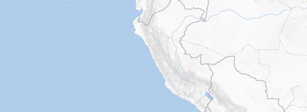 Map of Peruvian Pacific Coast
