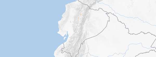 Map of Ecuador