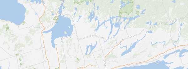 Map of Kawartha Lakes