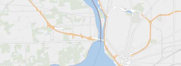 Map of Fort Erie