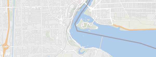 Map of Niagara Falls