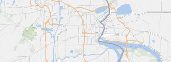 Map of Niagara Falls